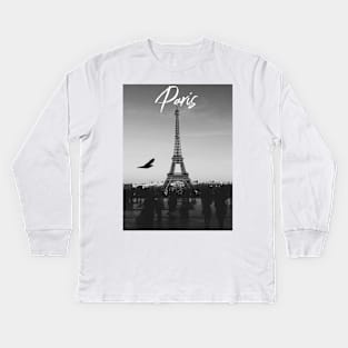 Paris Kids Long Sleeve T-Shirt